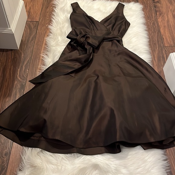 Max & Cleo Dresses & Skirts - MAX AND CLEO - (MACY'S) STUNNING BROWN DRESS! weddings/parties...offers welcome